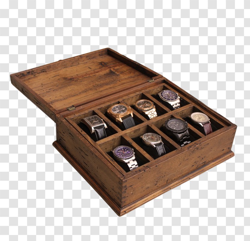 Box Casket Jewellery Watch Wood - Chest Of Drawers Transparent PNG