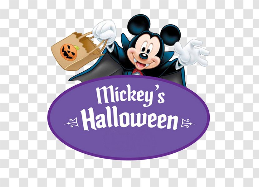 Logo Human Behavior Mickey Mouse Font - Homo Sapiens - Halloween Cartoon Transparent PNG