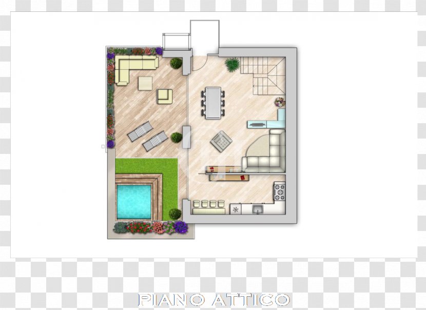 Floor Plan Property Square - Media - Design Transparent PNG