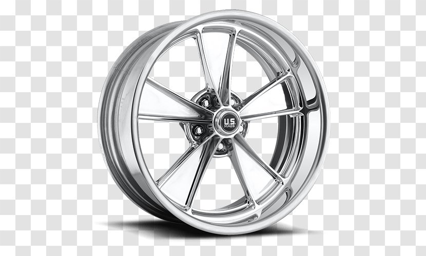 Car Alloy Wheel Custom Rim - Black And White - Daytona 500 Transparent PNG