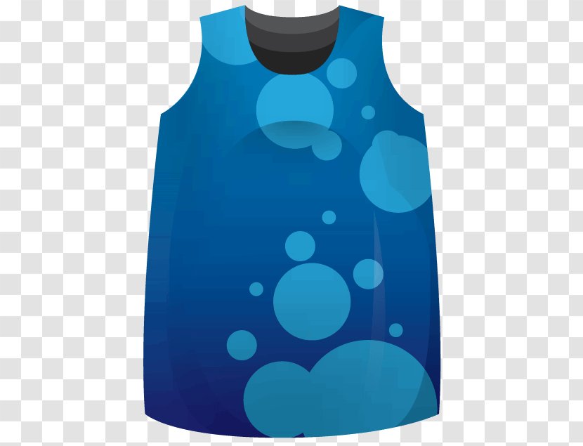 T-shirt Polka Dot Outerwear Sleeveless Shirt - T - Retro Jerseys Transparent PNG