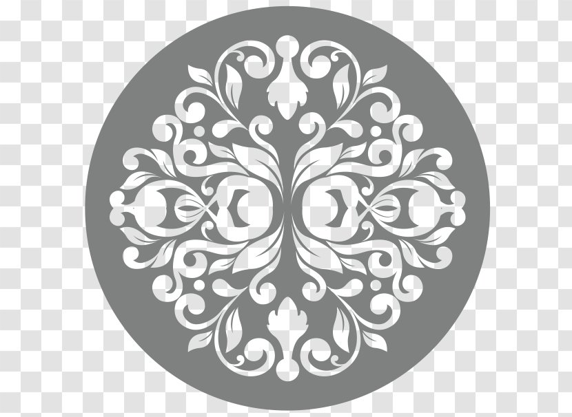 Floral Design Pattern Monochrome - Plant Transparent PNG