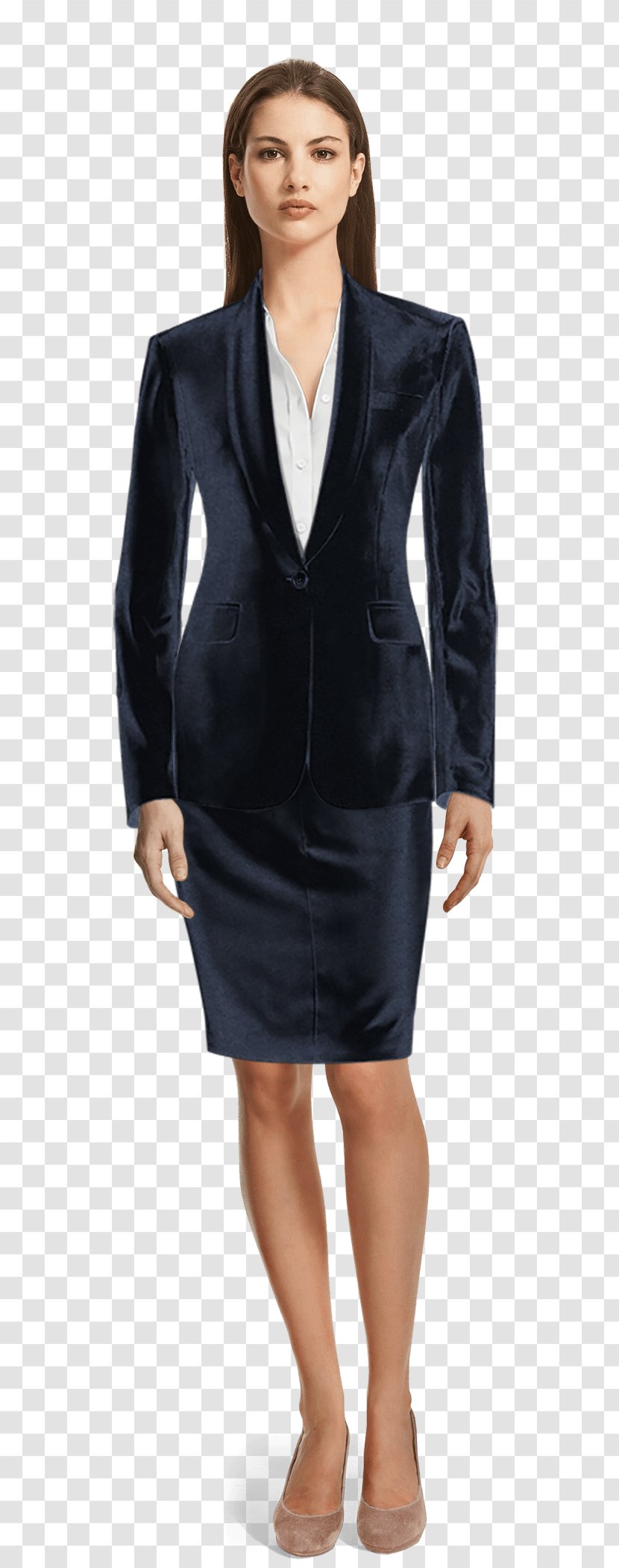 Tuxedo Suit Jakkupuku Tailor Clothing - Pant Suits - FEMALE SUIT Transparent PNG