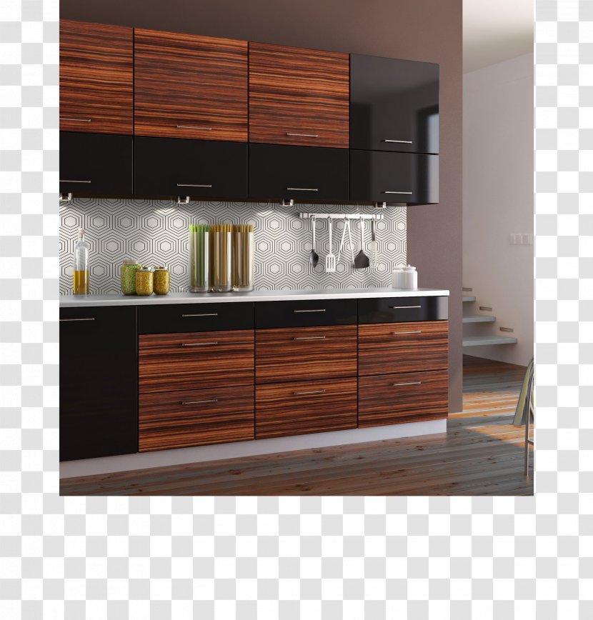 Cabinetry Kitchen Furniture Drawer Countertop - Wood Stain Transparent PNG