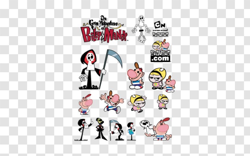 Logo The Grim Adventures Of Billy & Mandy CorelDRAW - Cartoon - Mandy's Big Boogey Adventure Transparent PNG