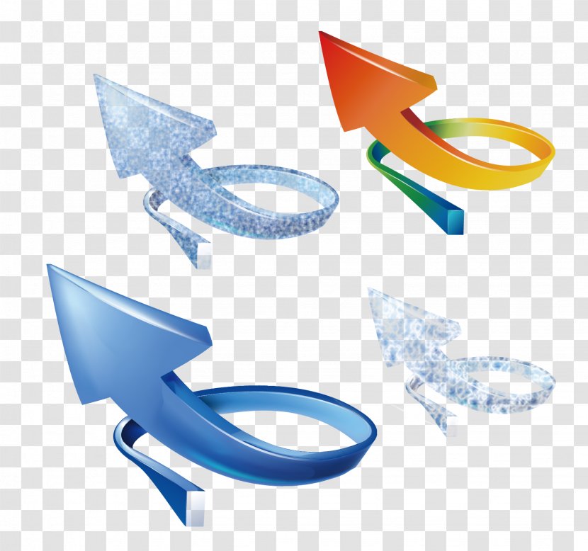 Euclidean Vector Arrow Clip Art - Threedimensional Space - Creative Transparent PNG