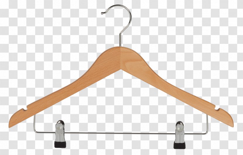 Clothes Hanger Wood Clothing Pants Closet - Dress Transparent PNG