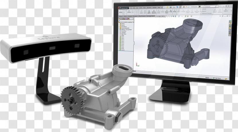 3D Scanner Geomagic Printing Image Computer Software - Autocad - Printer Transparent PNG