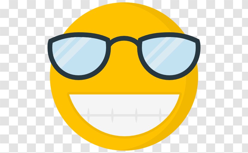Smiley Emoticon - Glasses Transparent PNG