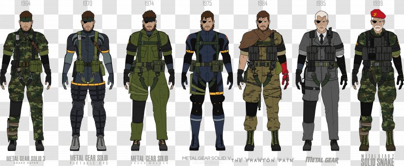 Metal Gear Solid V: The Phantom Pain 3: Snake Eater 2: 4: Guns Of Patriots - 3 Transparent PNG
