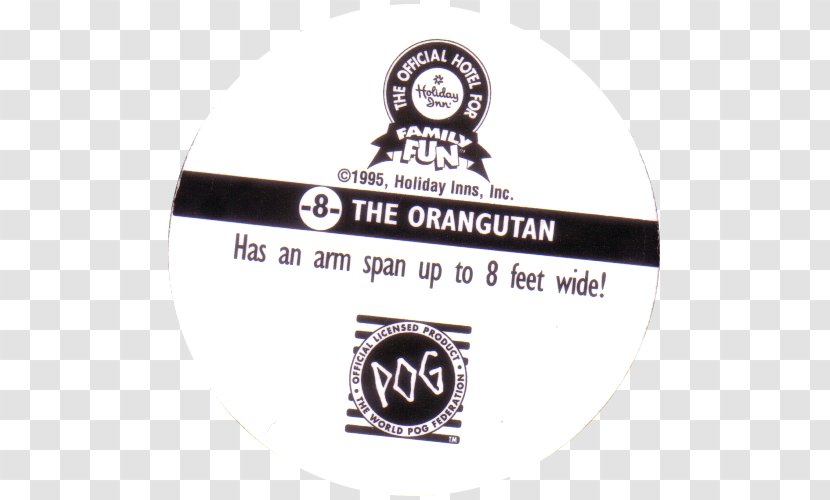 Milk Caps Game Font - Label - Orangutan Transparent PNG