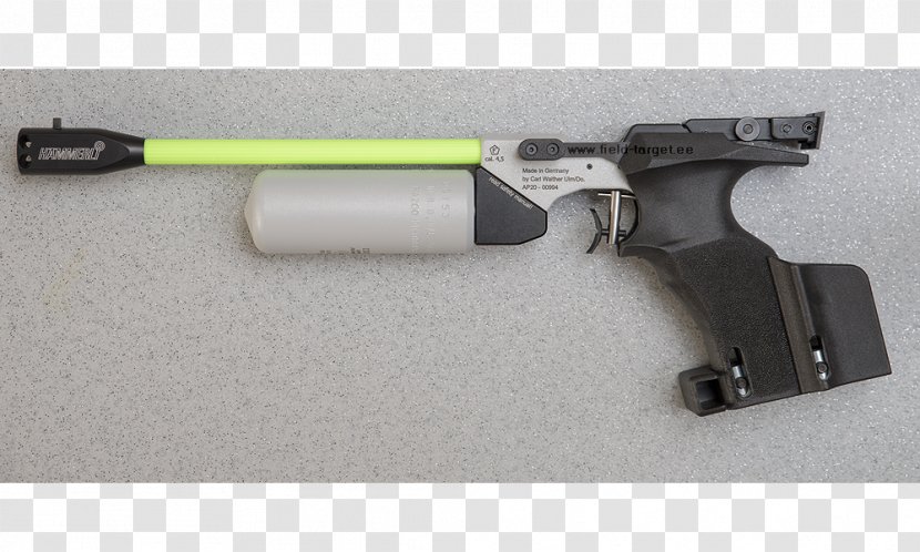 Trigger Firearm Airsoft Air Gun Ranged Weapon - Watercolor Transparent PNG