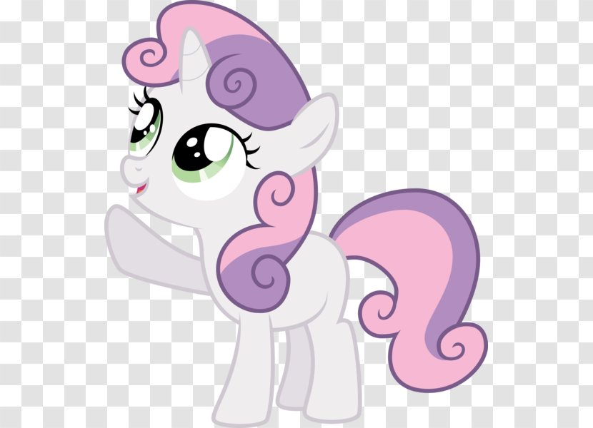 Pony Sweetie Belle Rarity Pinkie Pie Applejack - Watercolor - Silhouette Transparent PNG