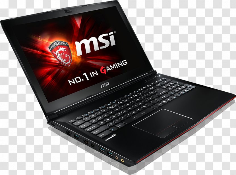 Laptop MSI GP62 Leopard Pro Intel Core I7 Gaming Computer - Central Processing Unit - Portable Transparent PNG