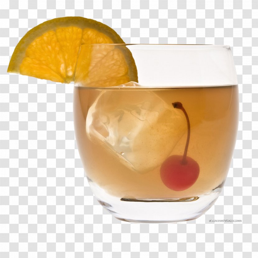 Whisky Whiskey Sour Cocktail Old Fashioned - Non Alcoholic Beverage - Drink Transparent PNG