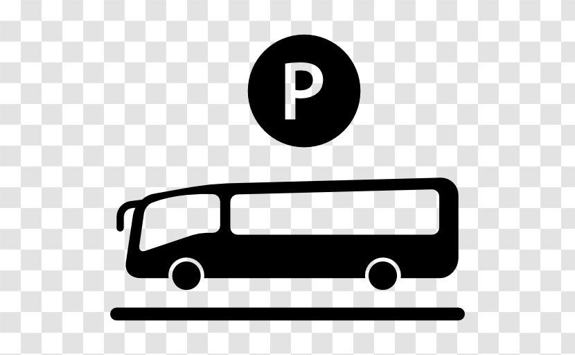Bus Car Park Parking Transparent PNG