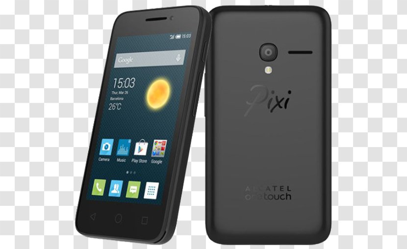 Alcatel OneTouch PIXI 3 (4.5) Glory (3.5) Mobile One Touch Pixi - Technology - Smartphone Transparent PNG