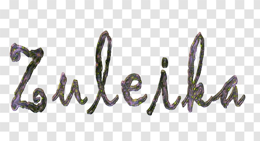 Calligraphy PhotoScape Blog Purple Font - Name - Cg Transparent PNG