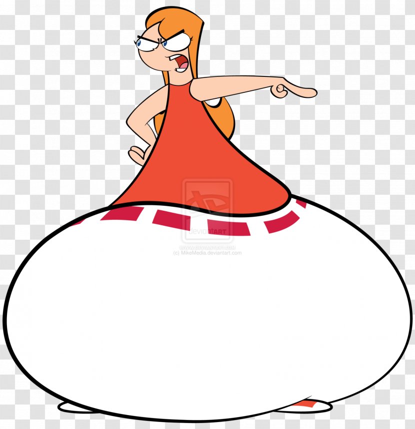 Art Inflation Female Clip - Standing - Weight Gain Fat Men Transparent PNG