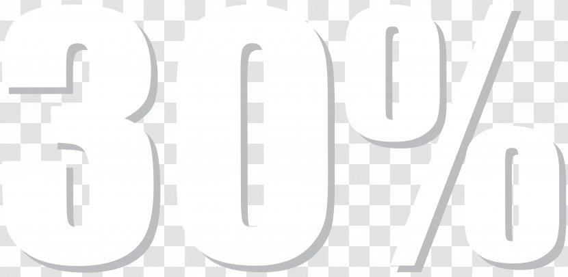 White Logo Circle Font - Text - 30 Transparent PNG