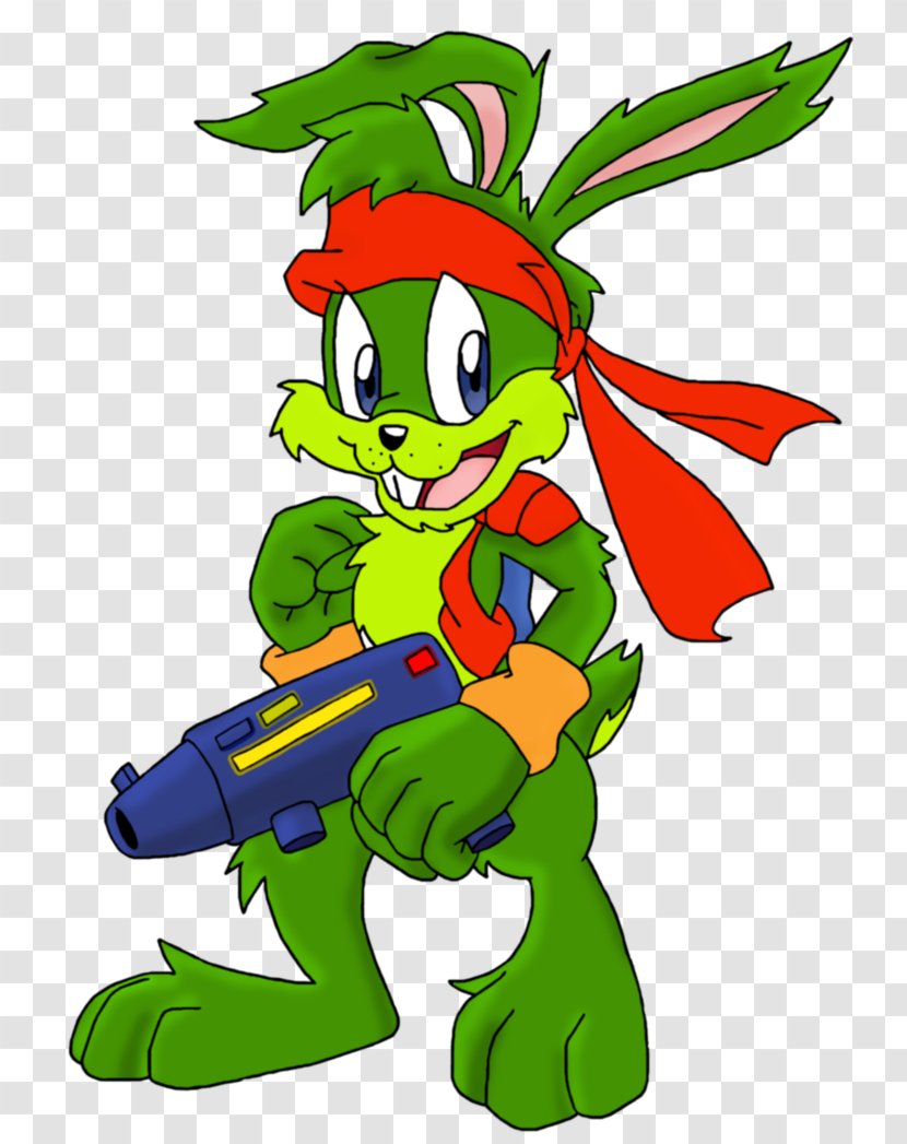 Jazz Jackrabbit 2 One Must Fall: 2097 Hare Video Game - Art Transparent PNG