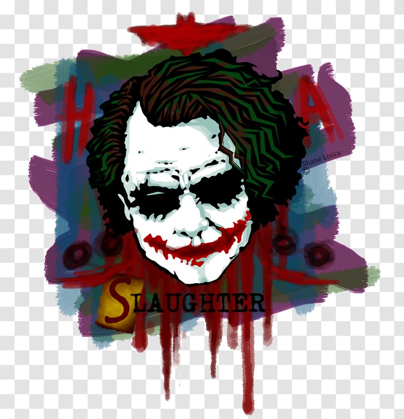Joker Batman Graffiti Art Drawing - Stencil - GRAFITTI Transparent PNG