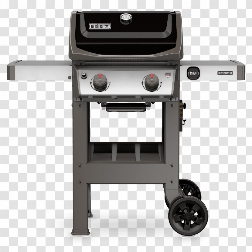Weber Spirit II E-210 Barbecue Weber-Stephen Products Propane IGrill 3 Thermometer - Gas Grills Transparent PNG