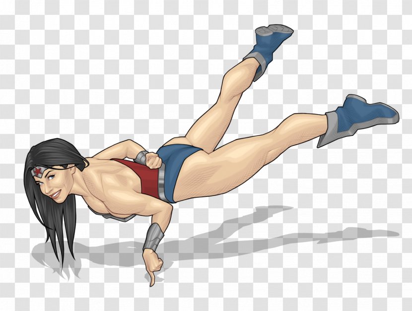 Diana Prince Wondy Push-up Comics Drawing - Watercolor - Happy Womens Day Transparent PNG