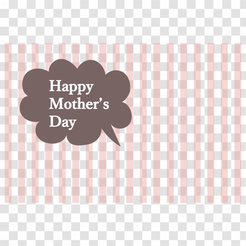 Pink M Rectangle Brand Award Font - Mother's Day Illustration Transparent PNG