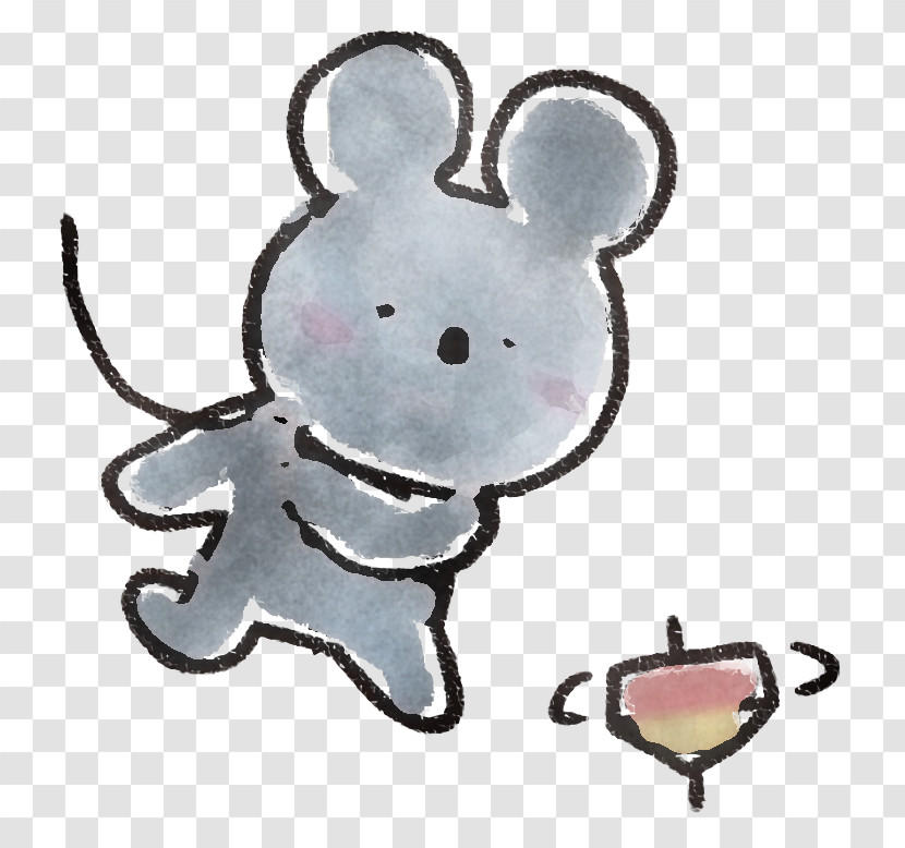 Cartoon Nose Mouse Ear Transparent PNG