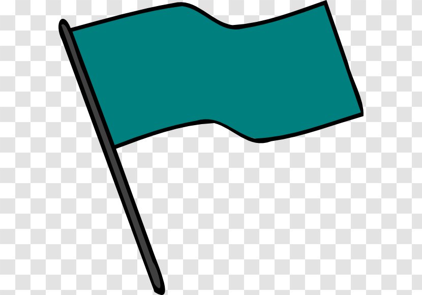 Red Flag Clip Art - Of The United States - Teal Transparent PNG