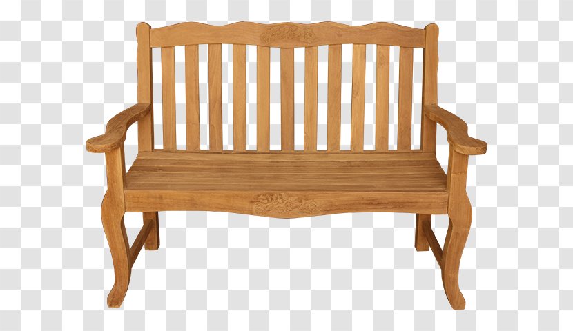 Bench Table Chair Teak Garden - Wood Stain Transparent PNG