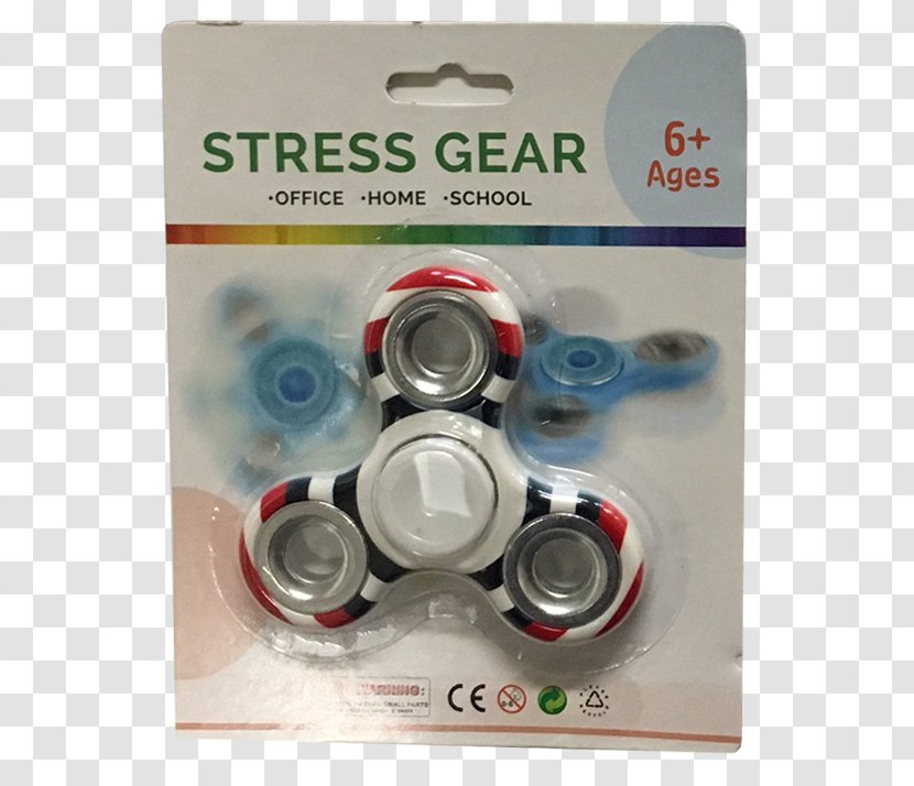 Stress Gear Fidget Spinner Plastic Spinner, 6+ Product Transparent PNG