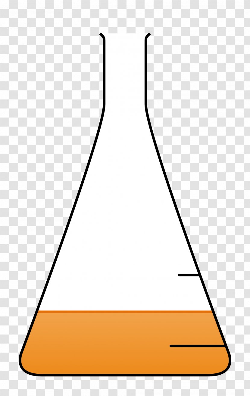 Erlenmeyer Flask Laboratory Flasks Cone Chemistry - Liquid Transparent PNG