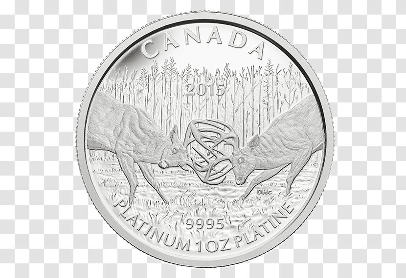 Platinum Coin Canada Silver Transparent PNG