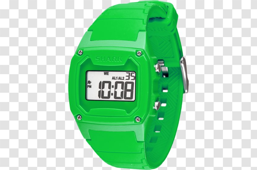 Ford Freestyle Watch Strap SHARK Sport - Green Transparent PNG