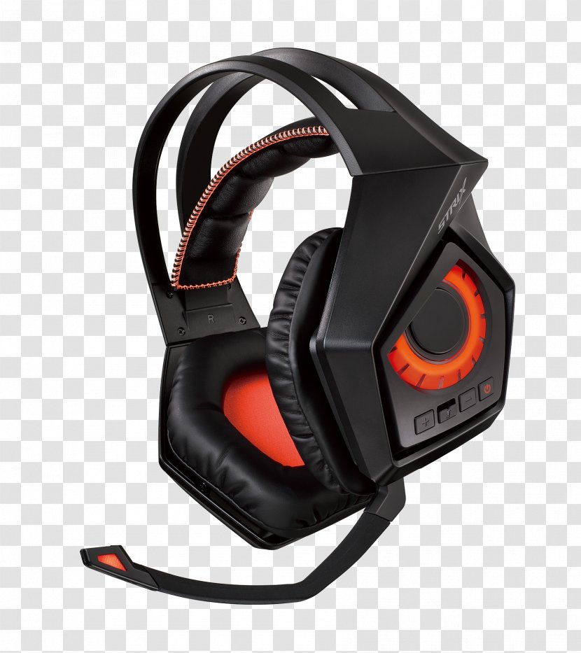 Xbox 360 Wireless Headset ASUS ROG Strix Headphones - Republic Of Gamers Transparent PNG