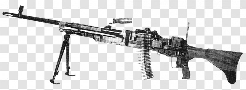 Trigger Vickers Machine Gun Firearm Maxim - Heart - M60 Transparent PNG