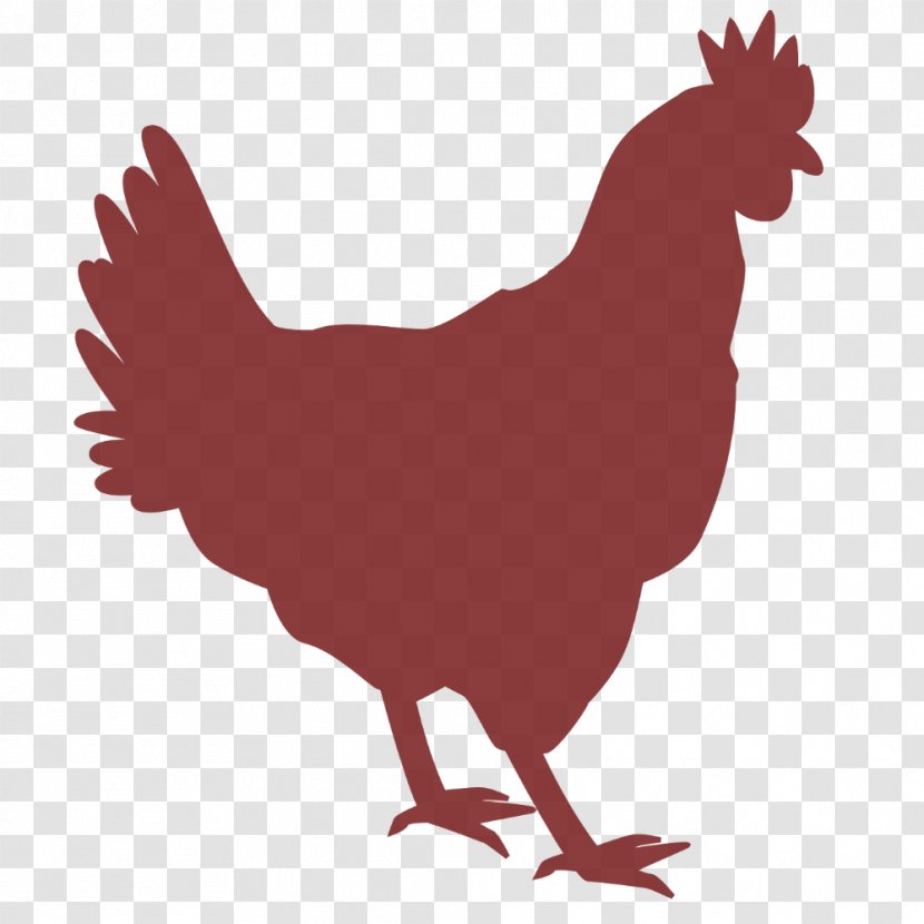 Chicken As Food Poultry Rooster - Red Junglefowl Transparent PNG