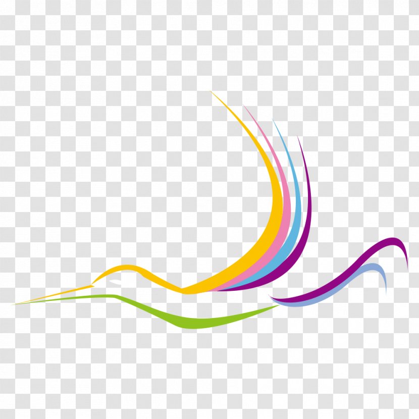 Bird Logo - Purple - Pink Transparent PNG