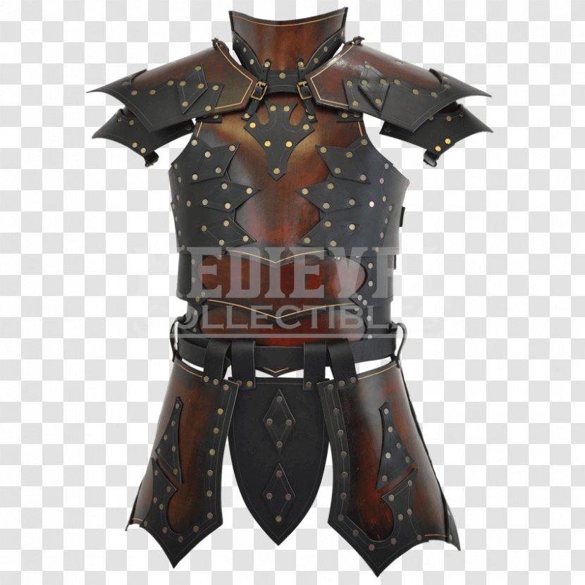 Components Of Medieval Armour Body Armor Cuirass Knight Transparent PNG
