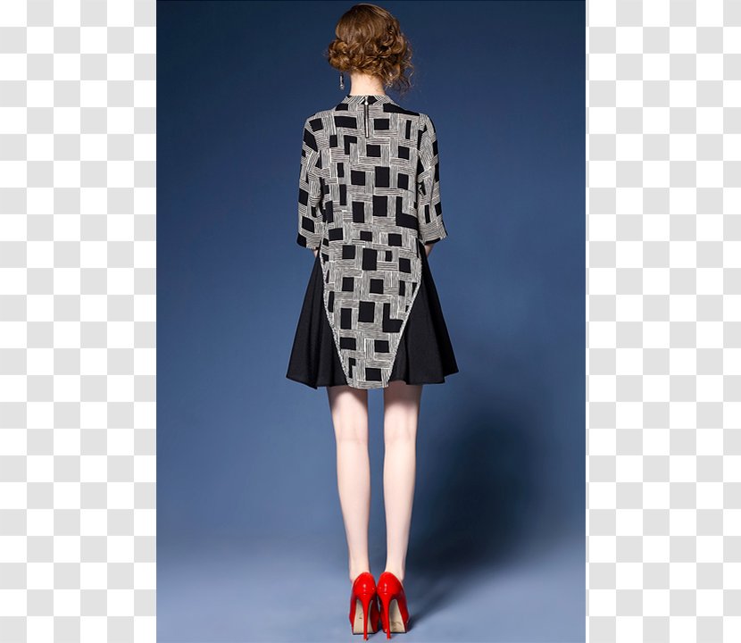 Polka Dot Dress Fashion Costume Coat - Outerwear Transparent PNG