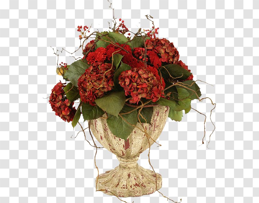 Floral Design Flower Bouquet Artificial Hydrangea - Silk Transparent PNG