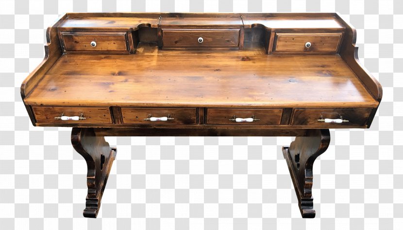 Table Desk Chairish Solid Wood - Craftsman Transparent PNG