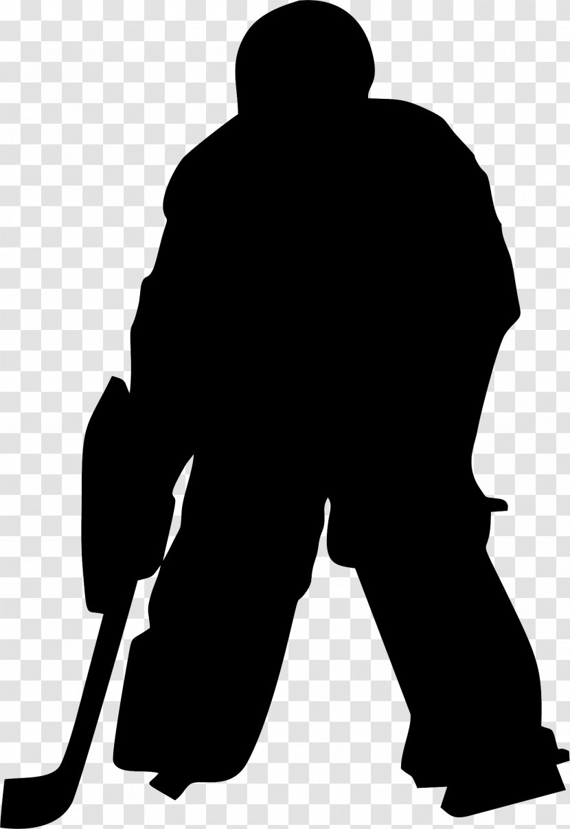 Goaltender Silhouette Field Hockey Ice - Goal Transparent PNG