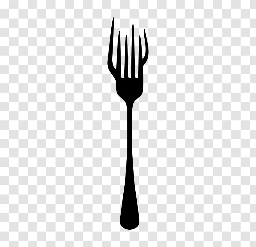 Fork Cutlery Tableware Kitchen Utensil Spoon - Logo Tool Transparent PNG