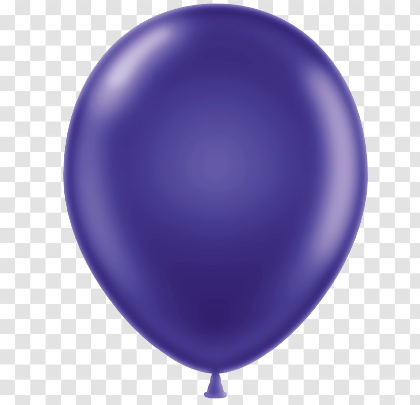 Balloon Release Purple Birthday Bag - Blue Grape Transparent PNG