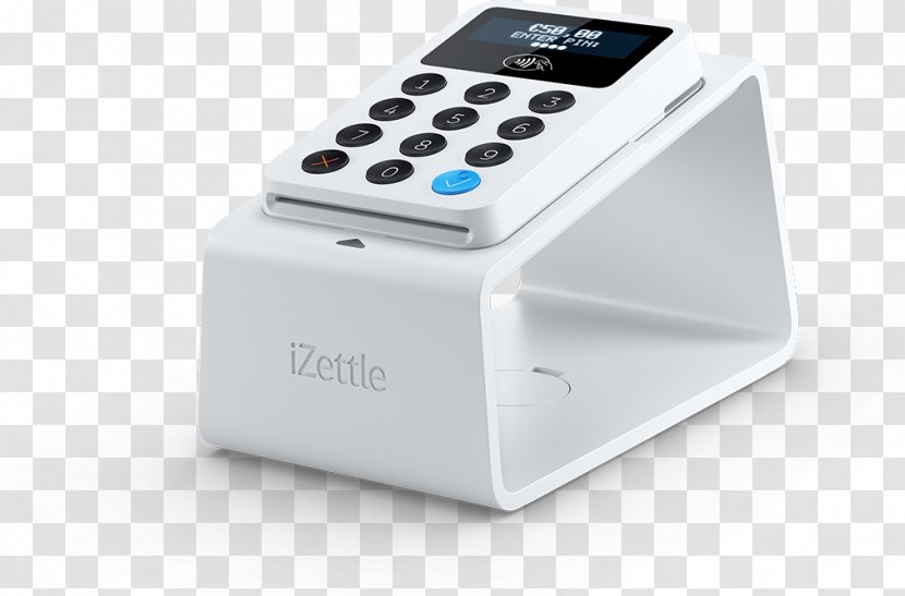 Payment Point Of Sale Card Reader IZettle Business Transparent PNG