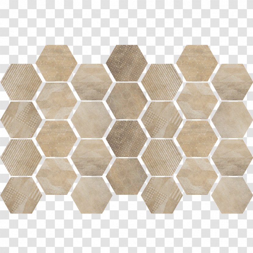 Tile Sticker Carrelage Marble Mosaic - Flooring - Hexagone Transparent PNG