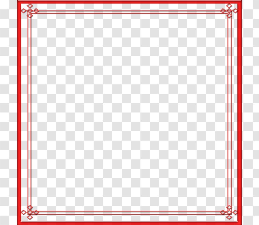 Red Mistletoe - Frame Transparent PNG